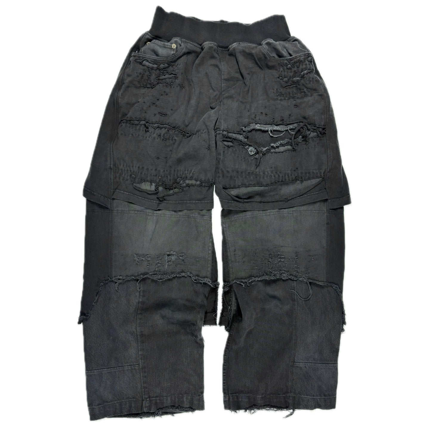 Tucked crow pants