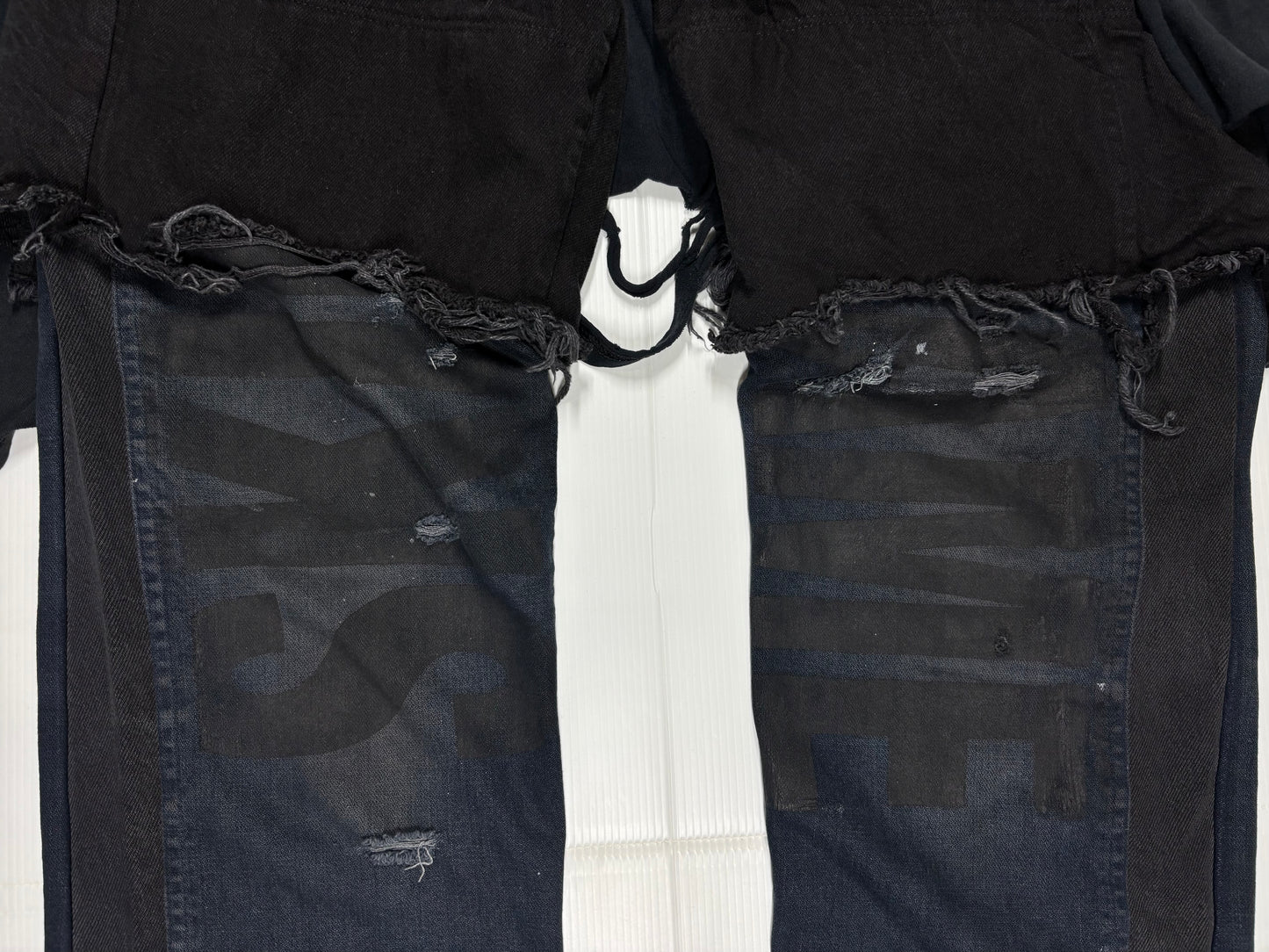 Tucked pants