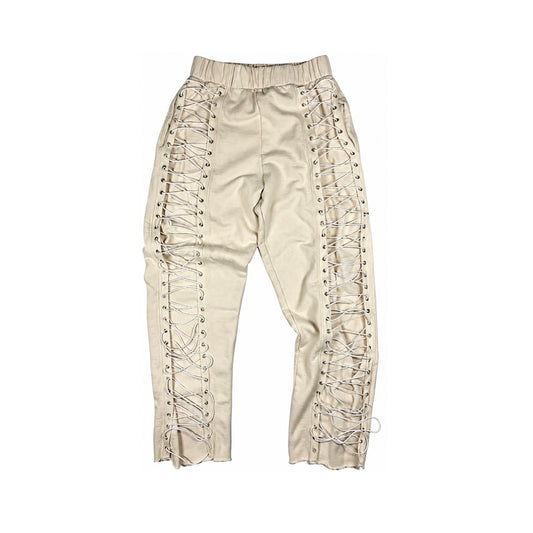 Laced joggers