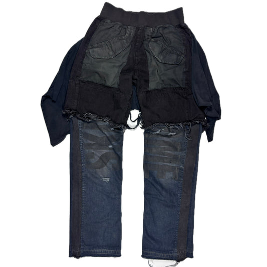 Tucked pants