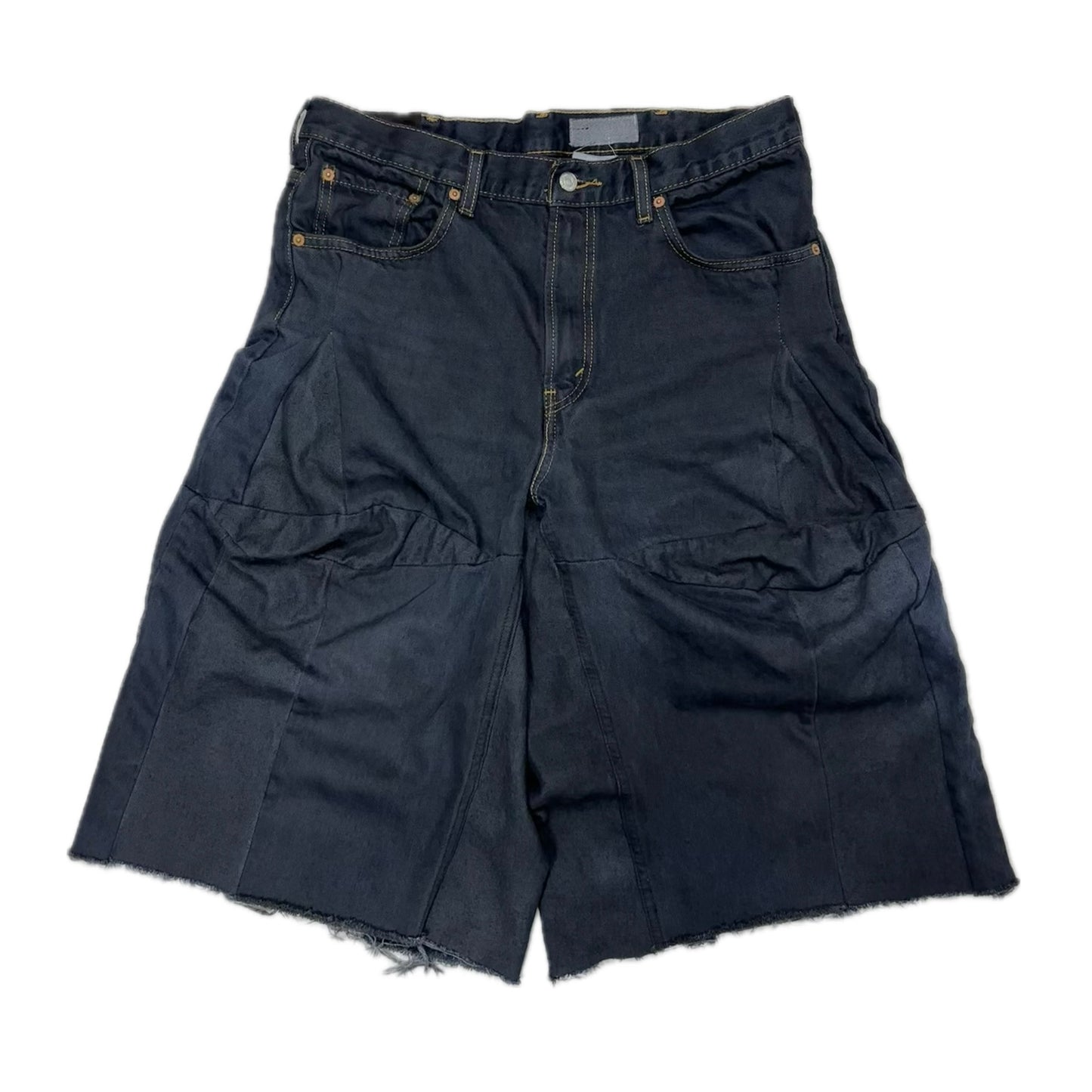 Double-u denim short