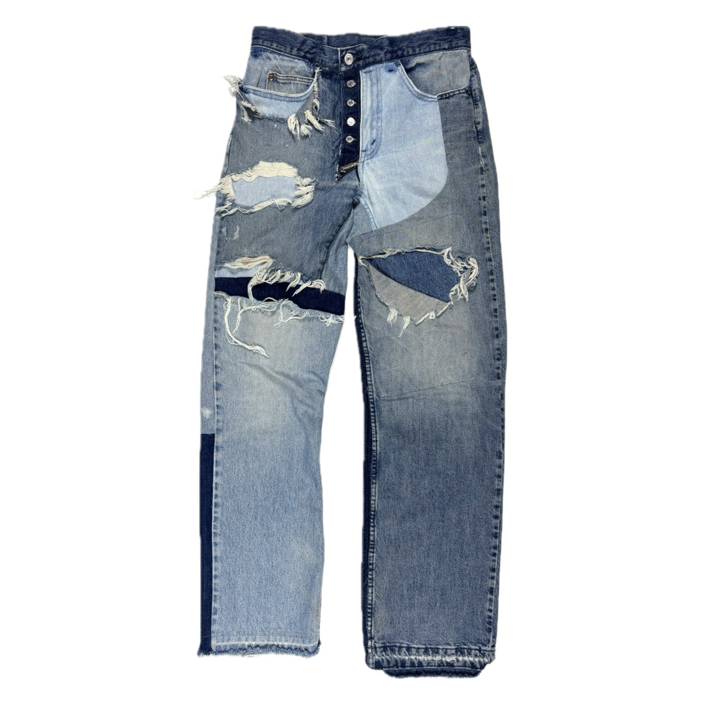 Botched denim