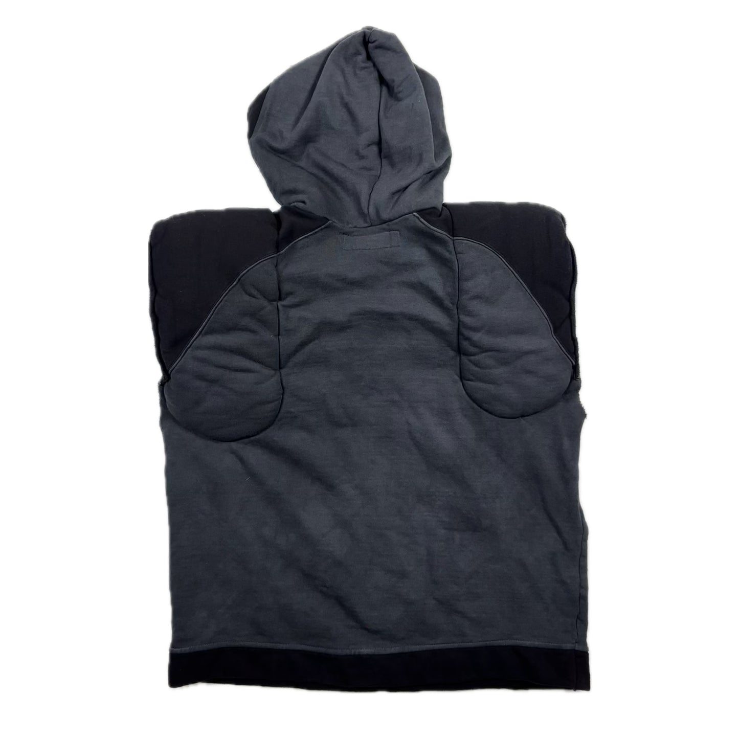 Machine mid zip hoodie chopped