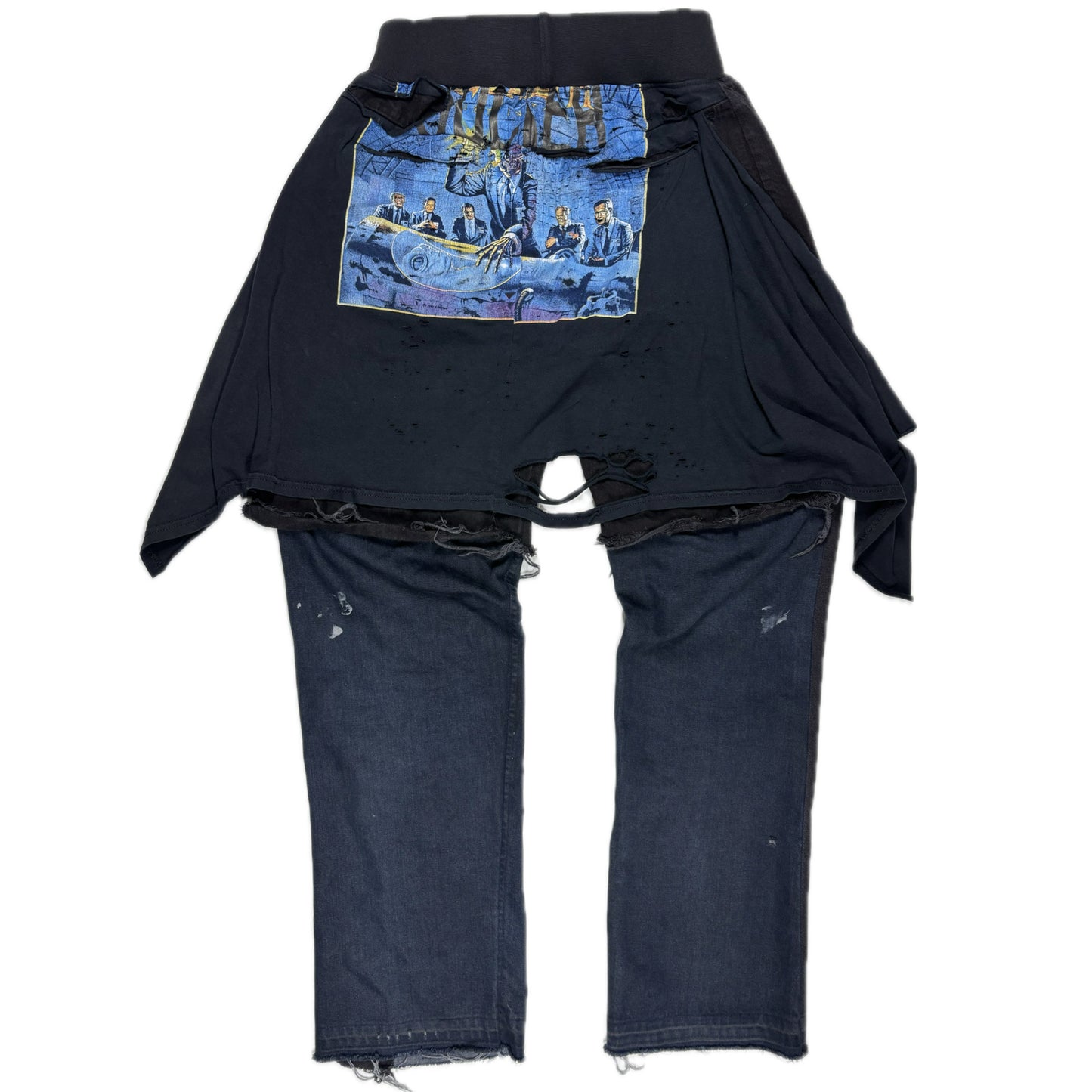 Tucked pants