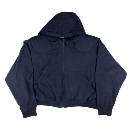 Machine zip up hoodie