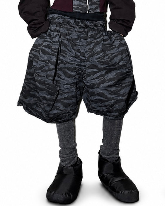 Darted shorts